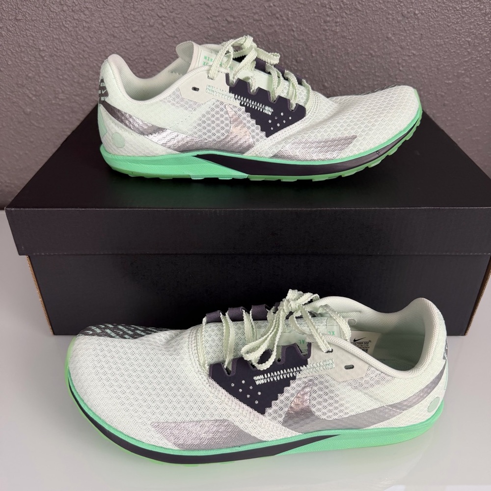 Size 9 - Nike Zoom Rival XC 6 Barely Green DX7999-300 Cross Country No Spikes